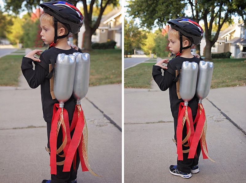DIY Halloween Rocket Pack