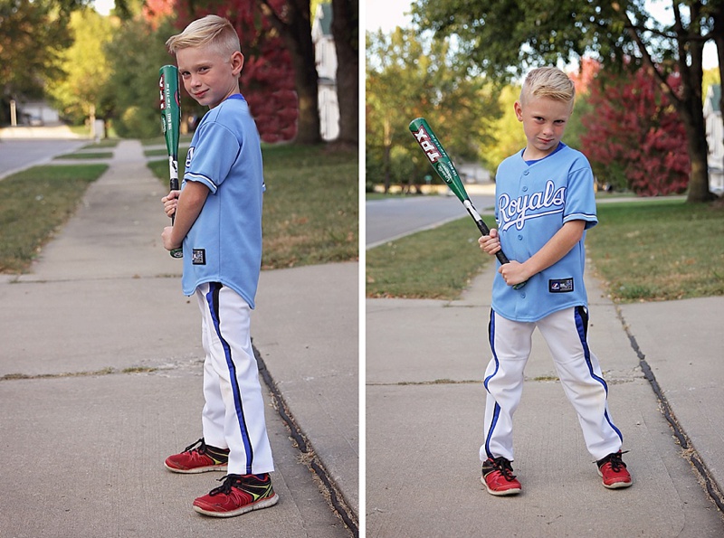 DIY Halloween Baseball Player