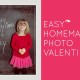 Easy DIY Photo Valentines