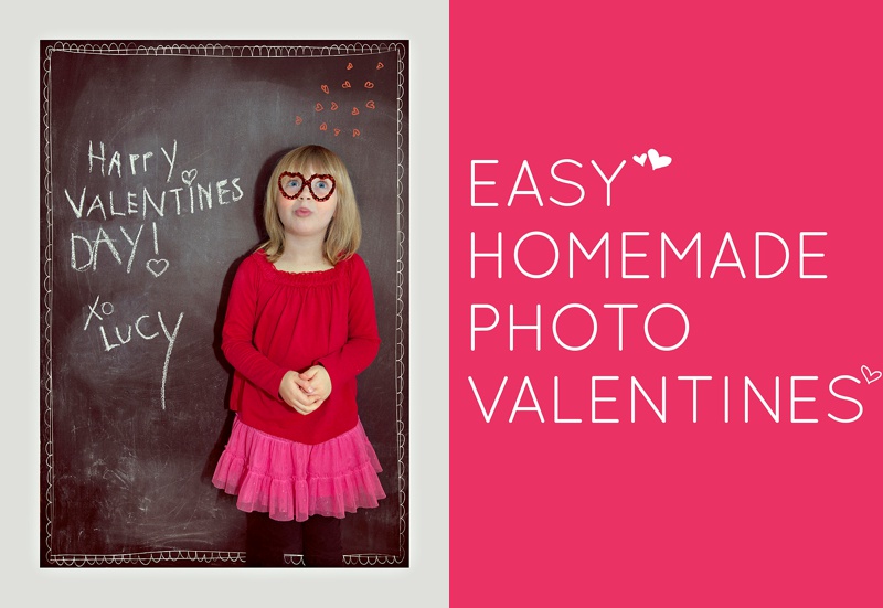 Easy DIY Photo Valentines
