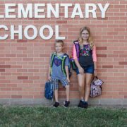 Tate First Day of Kindergarten